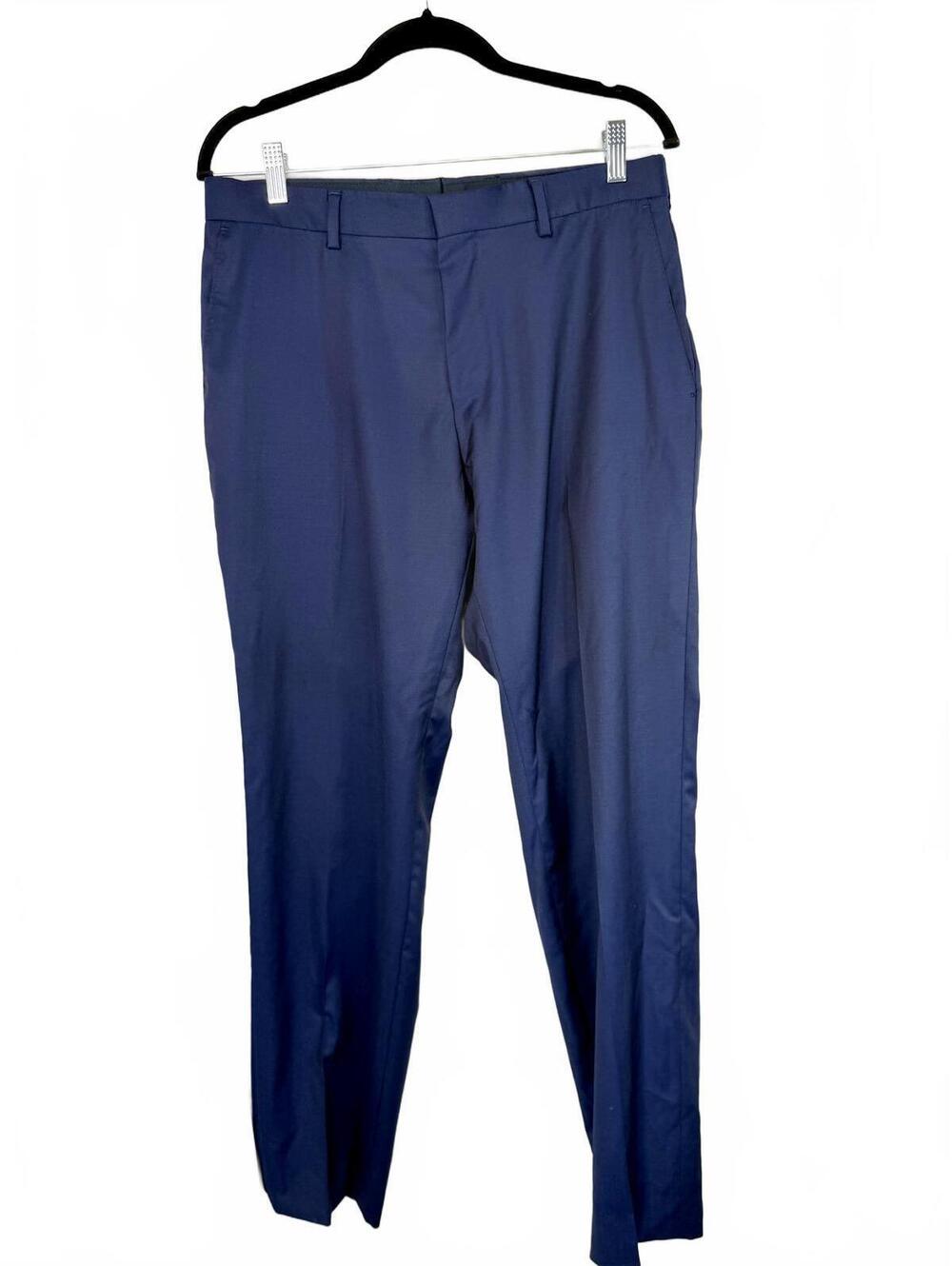Hugo Boss Navy Blue Dress Pants Size US 34R